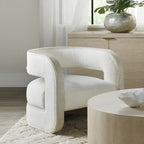 Hooker Furniture Cascade 28 Wide Modern Zen Upholstered Accent Chair