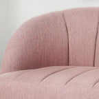 Nowoczesna dwuosobowa sofa z tkaniny na nóżkach hairpin, do salonu