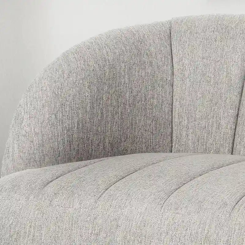 Nowoczesna dwuosobowa sofa z tkaniny na nóżkach hairpin, do salonu
