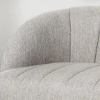 Nowoczesna dwuosobowa sofa z tkaniny na nóżkach hairpin, do salonu