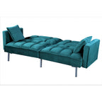 Aksamitna rozkładana sofa Bernal 75,6 W