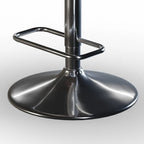 Nowoczesny stołek barowy Mid-Century 33" z regulacją i obrotowym siedziskiem, siedzenie przy blacie kuchennym
