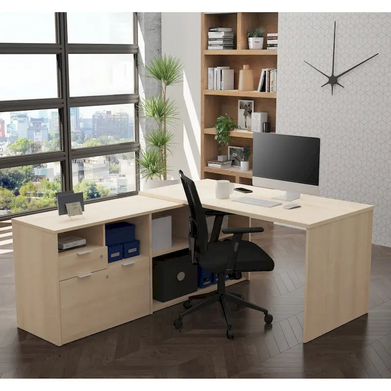 Stolik kawowy z litego drewna, 122 cm, szare wykończenie w stylu współczesnym, salon