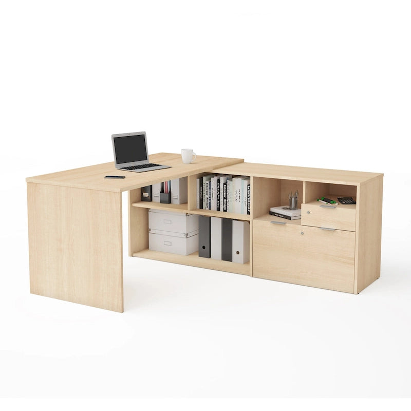 Stolik kawowy z litego drewna, 122 cm, szare wykończenie w stylu współczesnym, salon