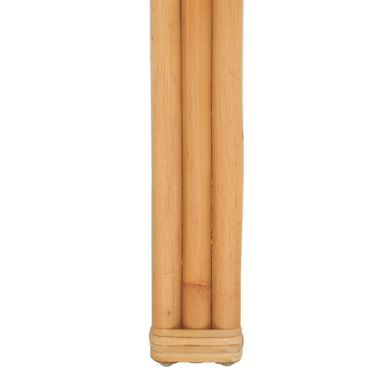 Tropikalny Stolik Kawowy Boho Coastal z Ratanu, Prostokątny, 119 cm szer. x 61 cm gł. x 46 cm wys.