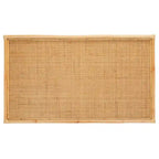 Tropikalny Stolik Kawowy Boho Coastal z Ratanu, Prostokątny, 119 cm szer. x 61 cm gł. x 46 cm wys.