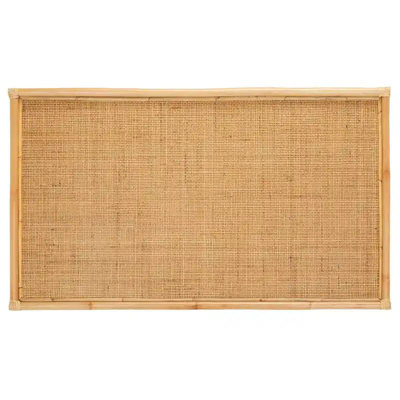 Tropikalny Stolik Kawowy Boho Coastal z Ratanu, Prostokątny, 119 cm szer. x 61 cm gł. x 46 cm wys.