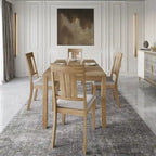 CraftPorch Classic 5-piece Wooden Dining Set