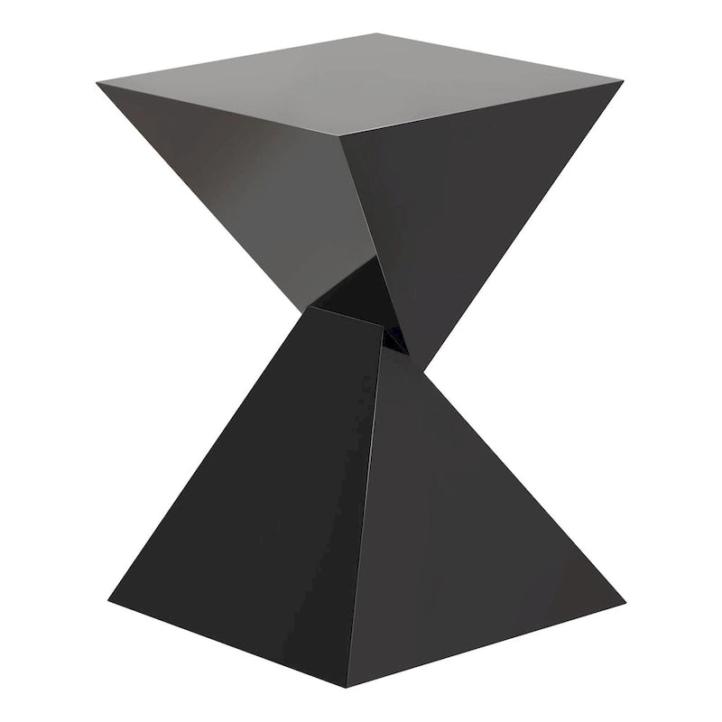Nowoczesny Akrylowy Stolik Akcentujący, Stoliki Boczne Zewnętrzne - 18,11 wys. x 12,6 szer. x 12,6 dł.
