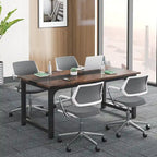 Mały stół konferencyjny, stół do spotkań dla 4-6 osób – 160 cm dł. x 80 cm szer. x 74 cm wys.